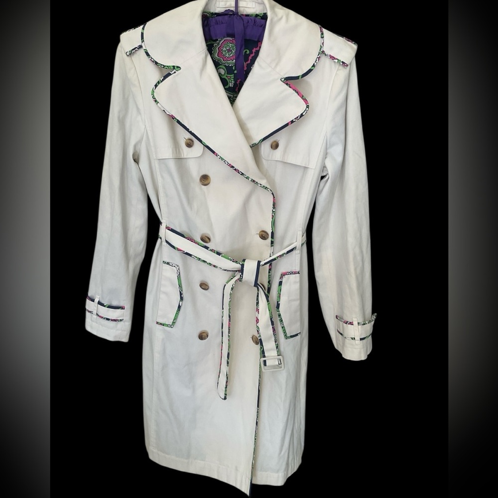 Vintage Lilly Pulitzer trench size 12